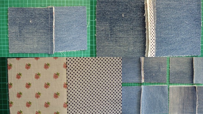 Как сшить покрывало из старых джинсов: Пошив