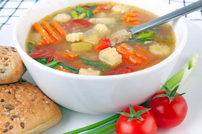 Низкокалорийные супы для похудения - овощной суп