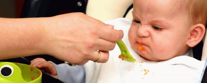 Ребенок до года может отказываться от овощного или фруктового прикорма просто потому, что он ему не нравится.