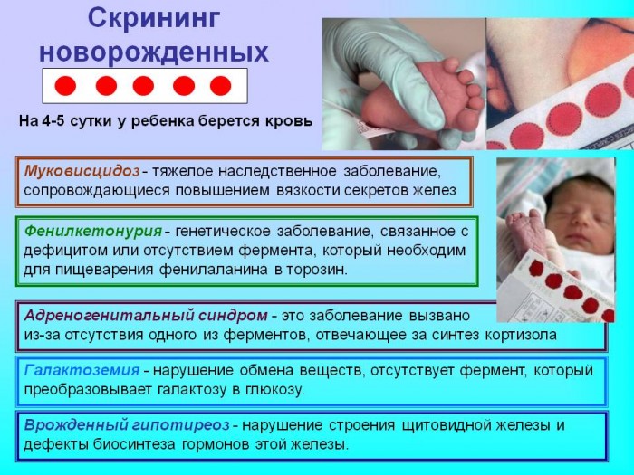 Скрининг позволяет выявить скрытые проблемы со здоровьем у новорожденного.