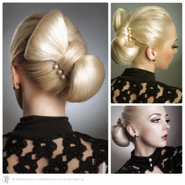 Stylish hairstyle for the new year
