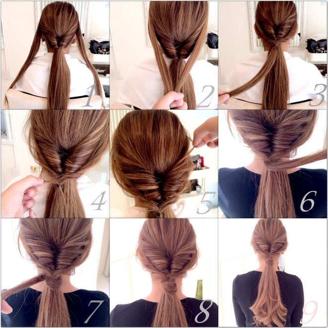 Simple New Year's Hairstyle