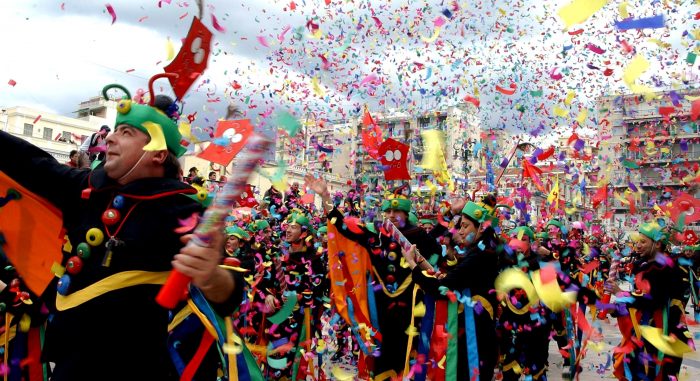 Novoroční karneval v Patra, Řecko