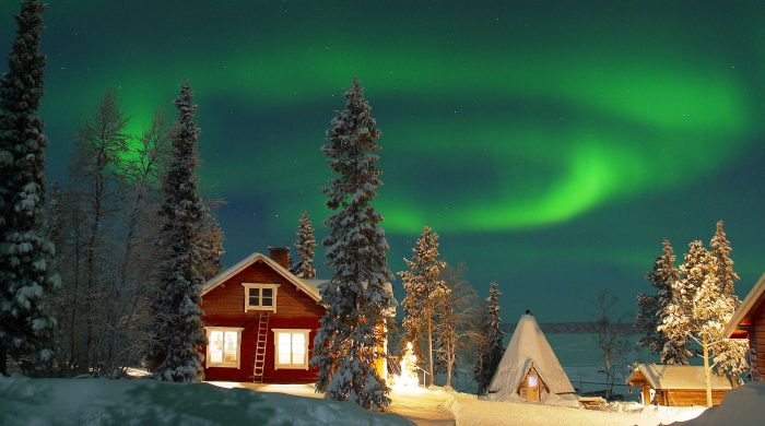 strălucirea Polar în Finlanda