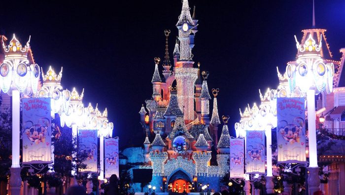 Nový rok v Disneylande, Paríž, Francúzsko
