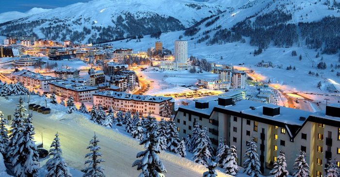 Nový rok v lyžiarskom stredisku Andorra