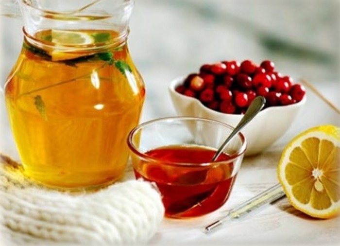 мед и настой шиповника для лечения бронхита