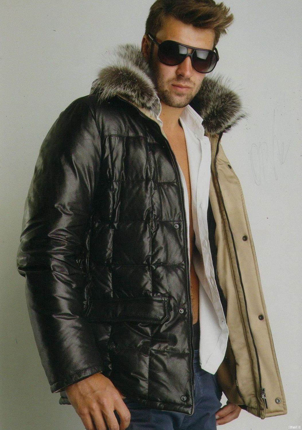 Модные пуховики мужские зимние больших размеров