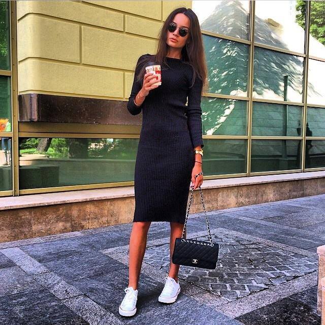 tricô-rib-lápis-midi-traje
