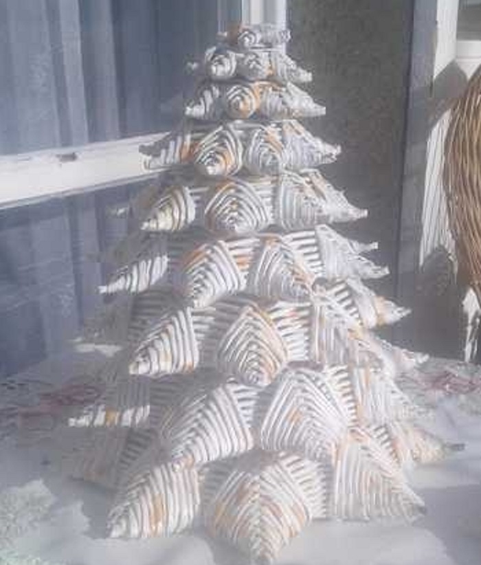 درختان کریسمس از لوله های روزنامه آن را انجام می دهند