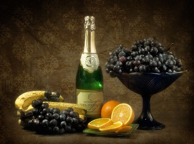 Tender combination with fruits