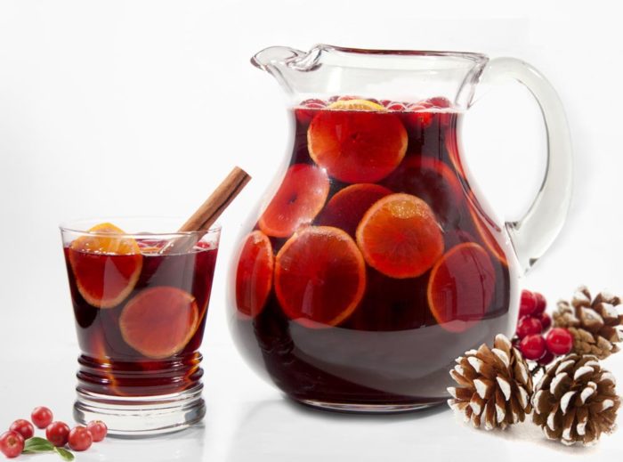 The red sangria.