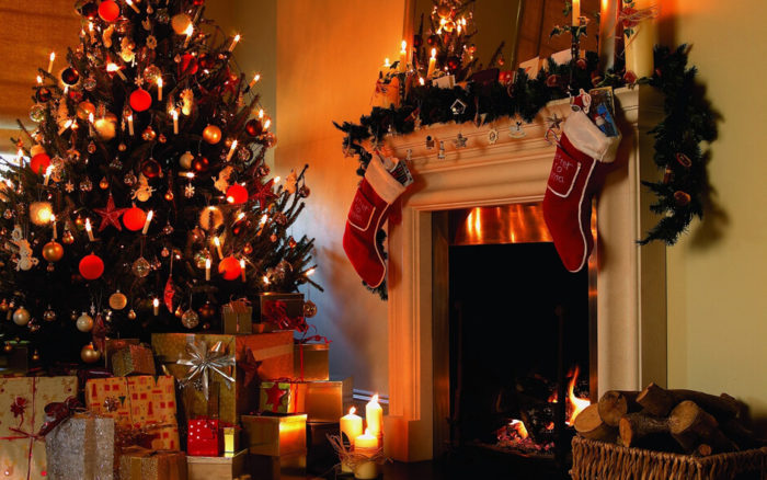 Asegúrese de colocar el árbol de Navidad en el nuevo apartamento