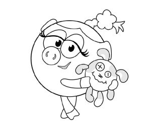 Дорисовываем игрушечного зверя