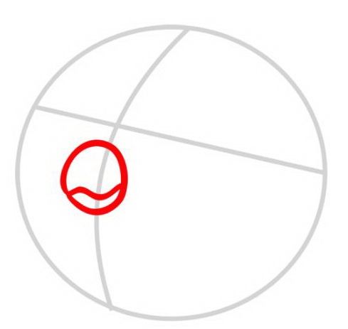 Рисуем маленький клюв