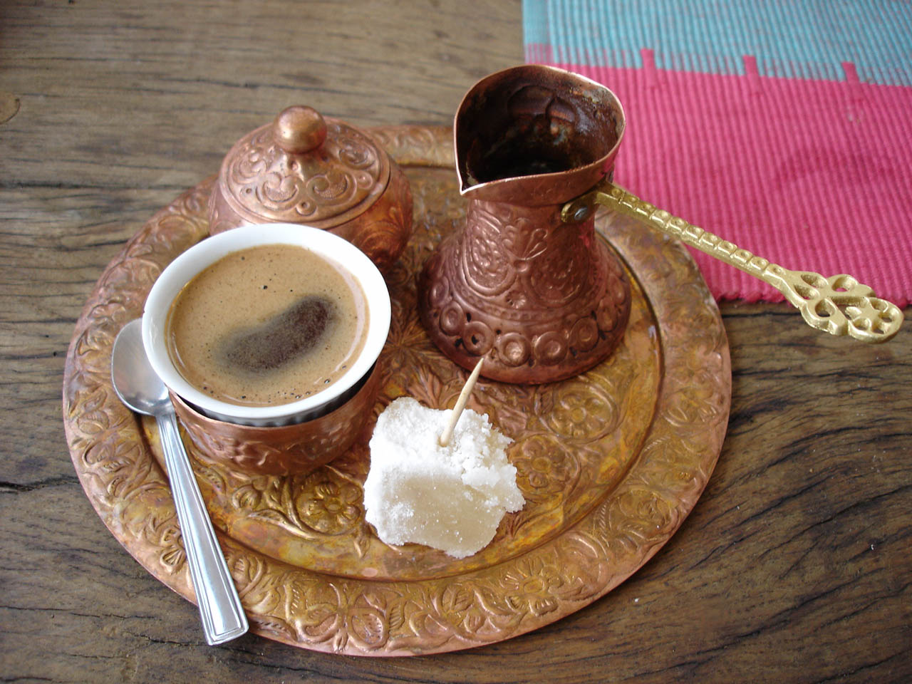Кофе с имбирем и мускатным орехом