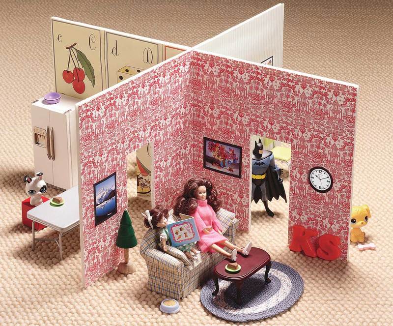 Кукольный домик из бумаги — Мультики, игры, познавательное видео для детей.