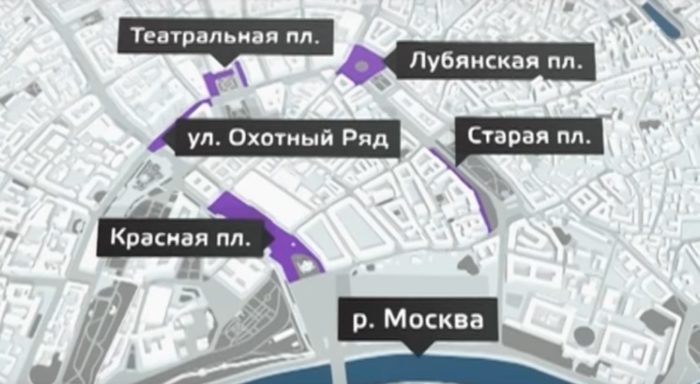 Китай-город на карте Москвы