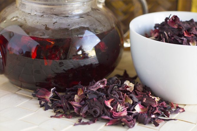 How to brew tea carcade?