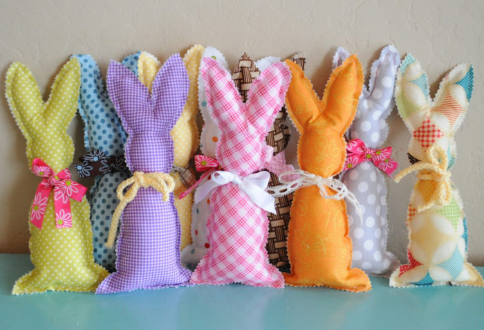 мягкие зайцы-игрушки для детей своими руками