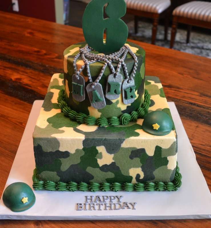 украсить торт на День рождения, 23 февраля, проводы в армию и юбилей мужчине