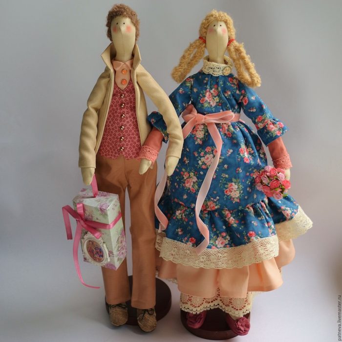 готовые куклы Тильды из ткани, фото 17