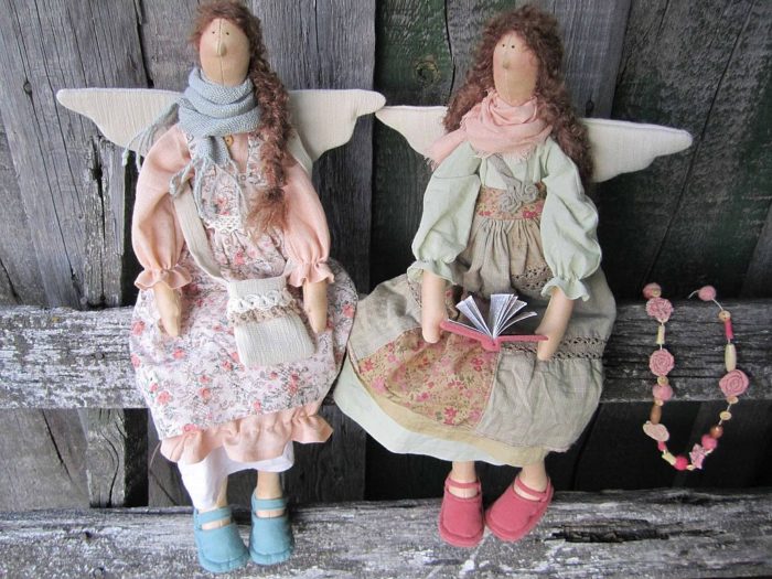 готовые куклы Тильды из ткани, фото 2