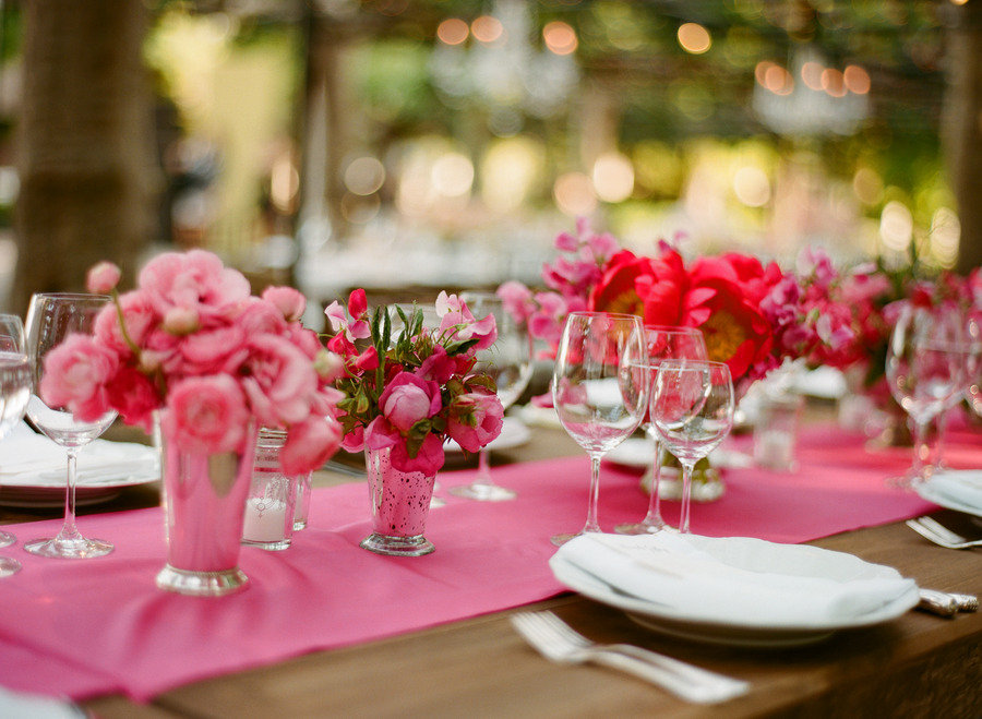 Где лучше отмечать розовую свадьбу?