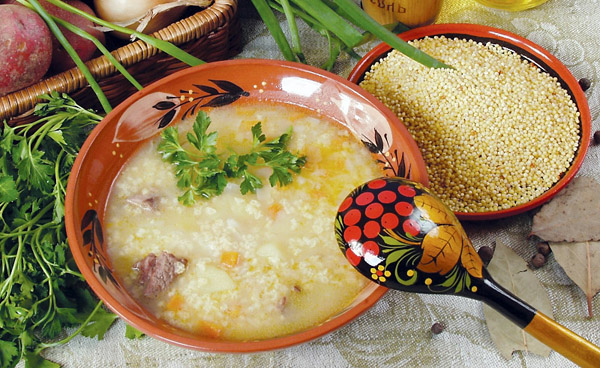 Peasant Soup, as in kindergarten: recipe