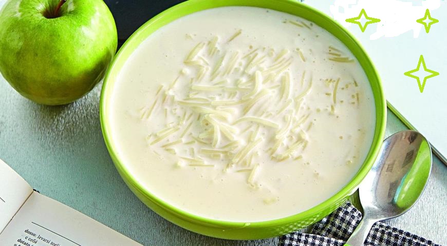 Молочный суп для детей: рецепт