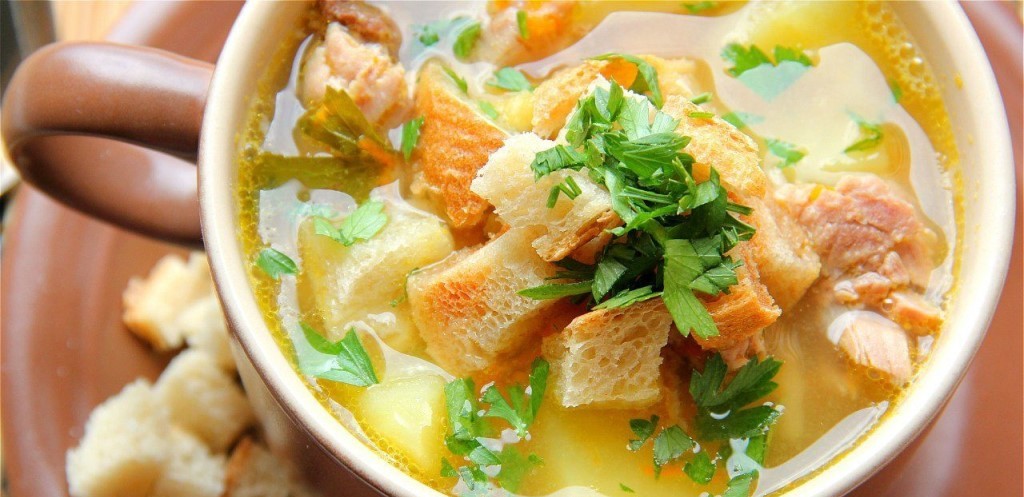 Pea soup, like in kindergarten: a recipe