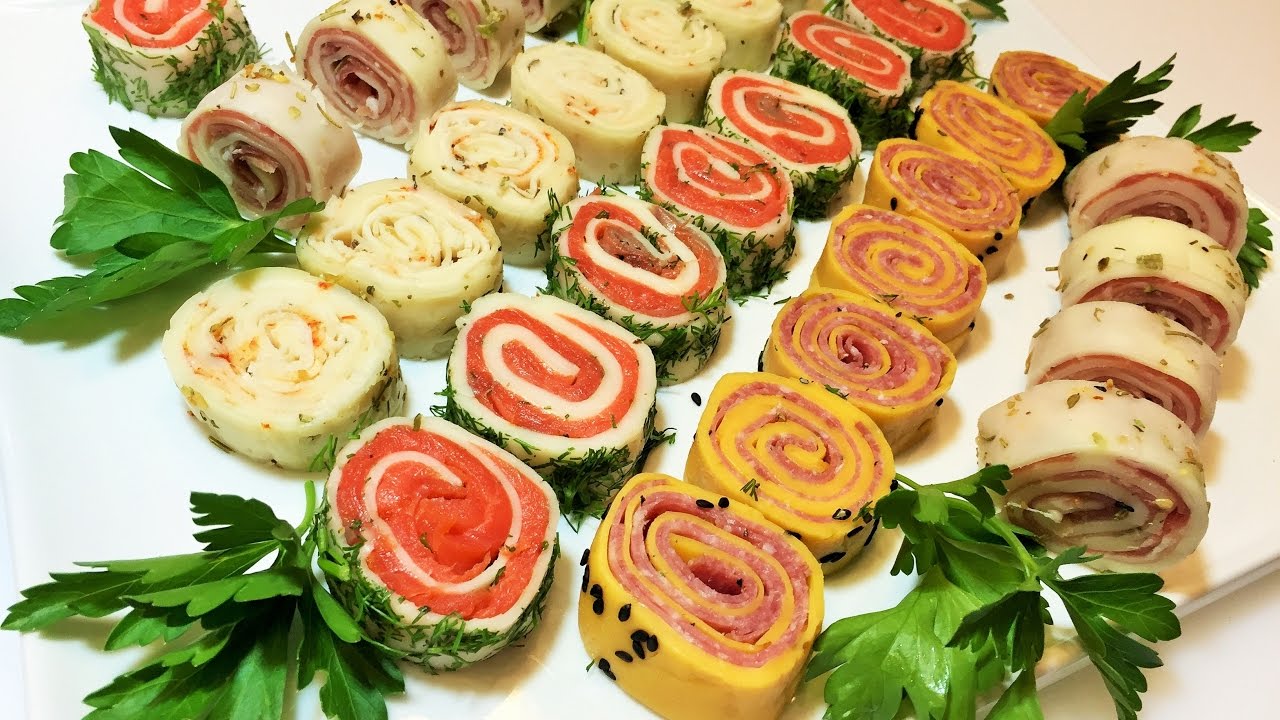 Простые закуски на праздничный Простые закуски на праздничный