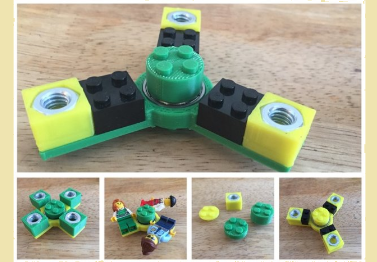 Build Spinner desde Lego Detalles