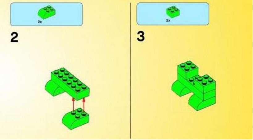 Ножки из лего