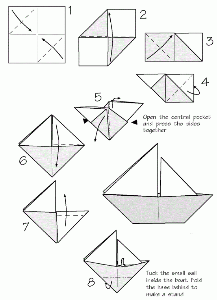 Origami savablik