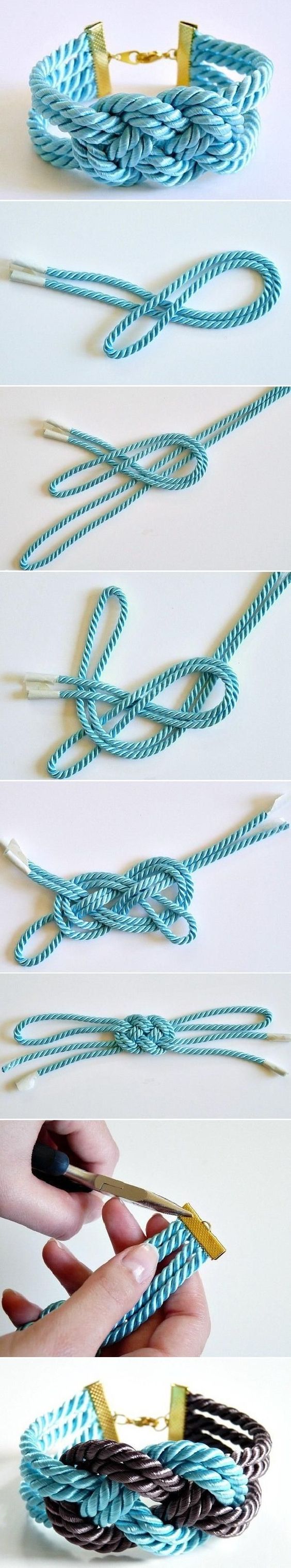 Как сделать плетеный браслет