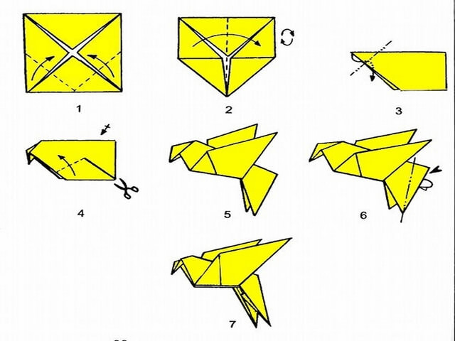 Оригами Bird