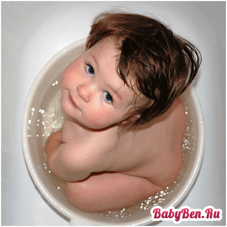 อาบน้ำเล็ก ๆ น้อย ๆ สำหรับเด็ก