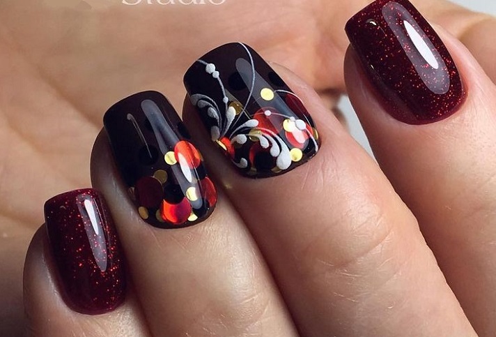 New Year's ideas manicure 2022
