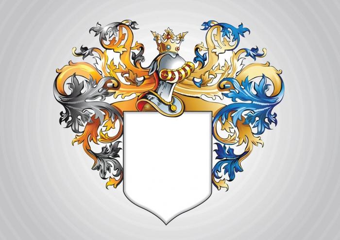 Семейные гербы - символ рода: описание и примеры