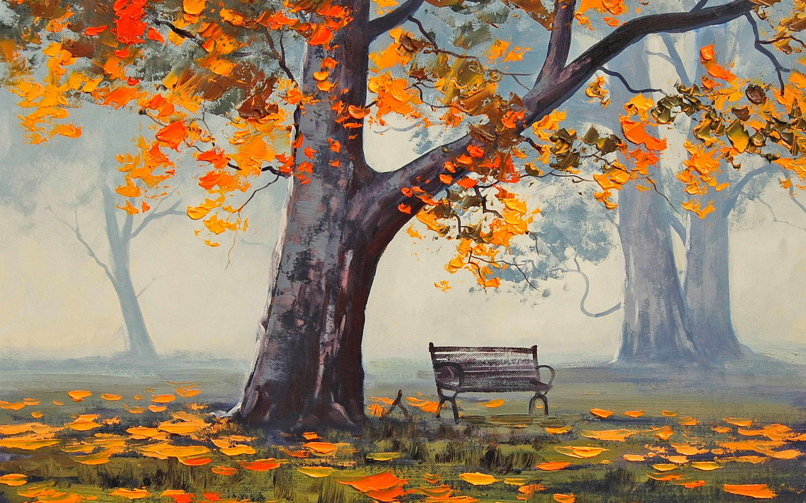 Осенний пейзаж класс. Graham Gercken дуб. Рисунок осень. Нарисовать осень. Осенний пейзаж.