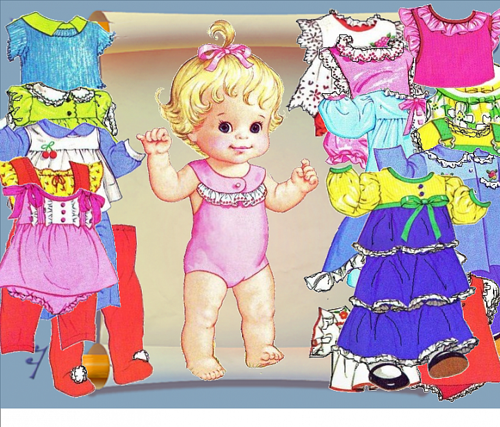 Детская одежда кукла