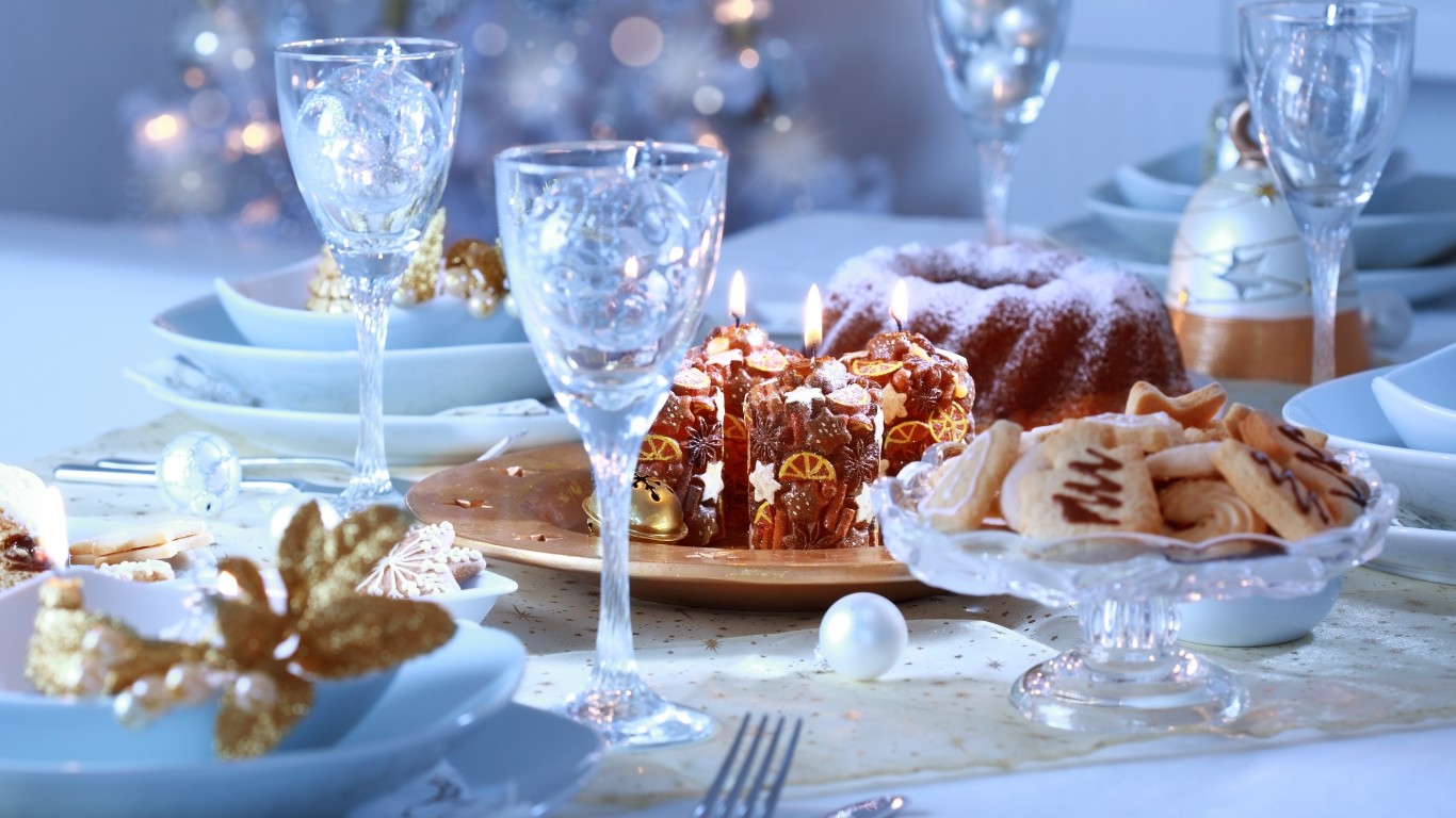 Праздничный новогодний стол 2018-2019 год Свиньи: праздничное меню, рецепты вкусных изысканных закусок, салатов, горячих мясных и рыбных блюд, десертов, напитков. Украшение новогоднего стола и праздничных блюд в год Свиньи: идеи, цвета, фото