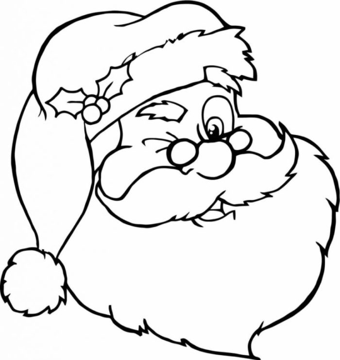santa-Claus-Face-bojanje-stranice-stranica-of-free-u cijelom 768x813