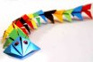 Origami จากกระดาษสำหรับผู้เริ่มต้นและเด็ก ๆ : รูปแบบนก, เรือ, ทิวลิป, จรวด, ซองจดหมาย, ความคิด, คำอธิบายและภาพถ่าย