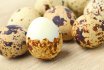 რამდენი კვერცხი კვერცხები მზარეული? როგორ საზ quail კვერცხები ბრალია, ბავშვის ადვილად გაწმენდა?